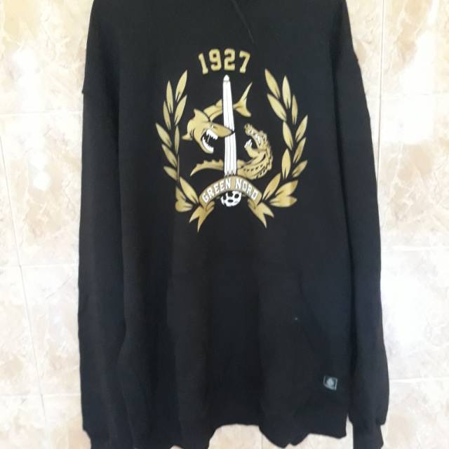 Jaket/Hoodie Green Nord logo Original New/Baru Persebaya suarabaya Bonek green force