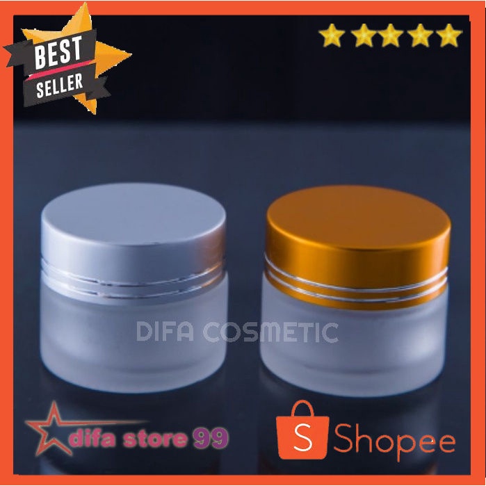 POT GLASS 15 GR / POT ACRYLIC 15 GR/ POT IMPOR 15GR /POT AKRILIK 15 GR ( Paket isi 10 pcs )