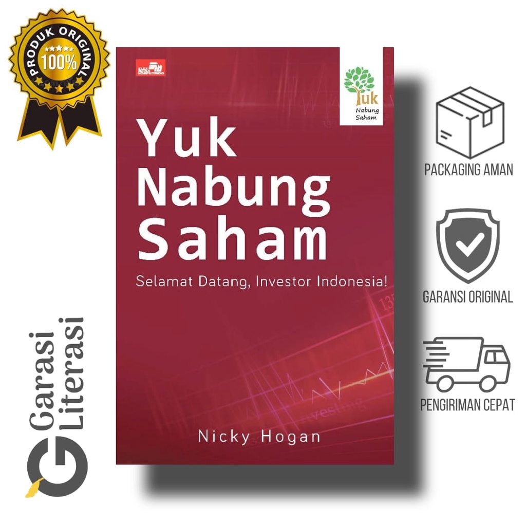 Buku Yuk Nabung Saham by Nicky Hogan (ORIGINAL)