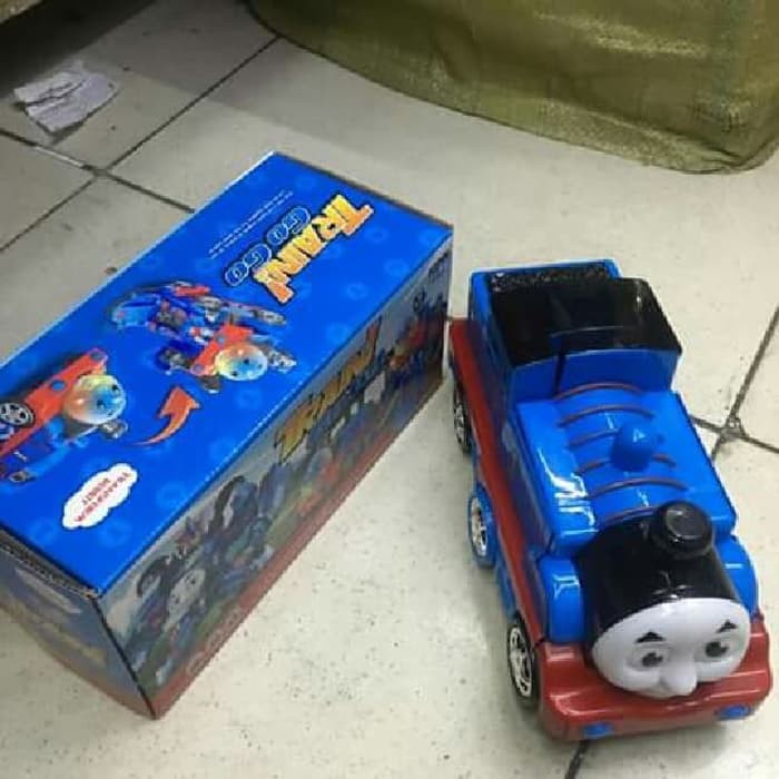 ROBOT... MAINAN MOBIL ROBOT THOMAS TRAIN KERETA THOMAS ROBOT BISA JADI ROBOT TR