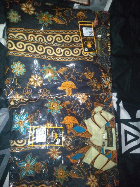 Benang Raja Kemeja Batik Kombinasi Tulis Primis Lapis Furing Lengan Panjang