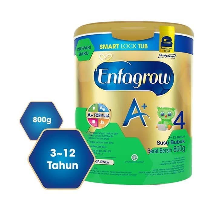 Enfagrow A+4 800gr Madu/Vanilla