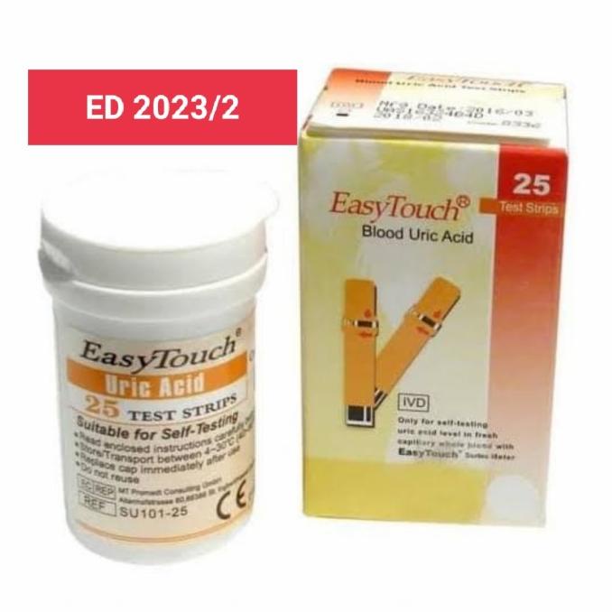 Easy Touch Strip Asam Urat / Stik Easy Touch Asam Urat / Easytouch Termurah