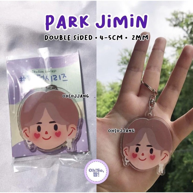 BTS BANGTAN ACRYLIC KEYRING