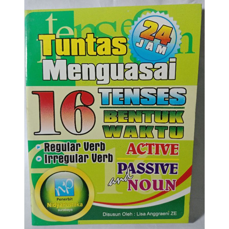 BELAJAR BAHASA INGGRIS TUNTAS MENGUASAI 16 TENSES