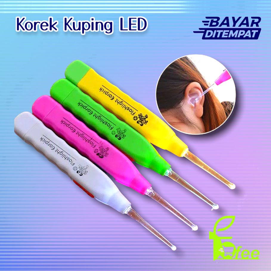 KK5 - KOREK KUPING SENTER NYALA EARPICK FLASH LIGHT GROSIR RESELLER DROPSHIP TERMURAH SURABAYA