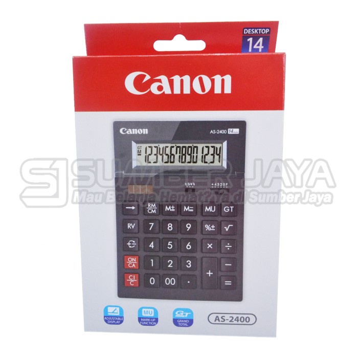 

KALKULATOR CANON AS-2400 Dekstop calculator AS 2400