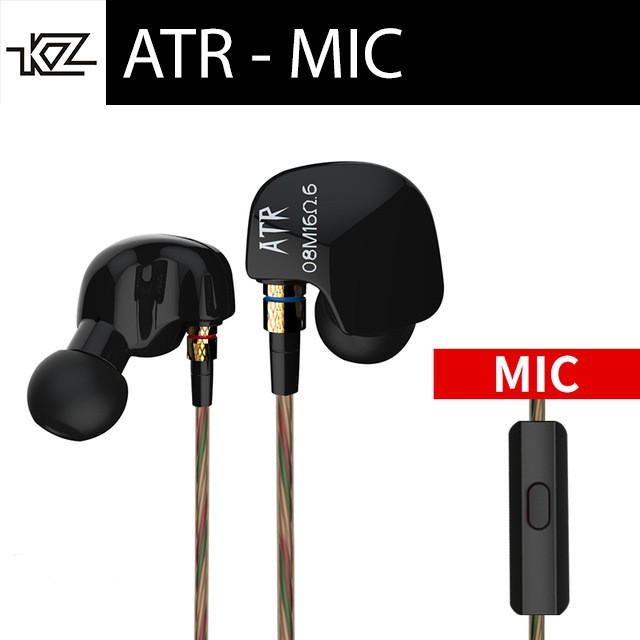 Knowledge Zenith HiFi Earphones Microphone Edition - KZ-ATR