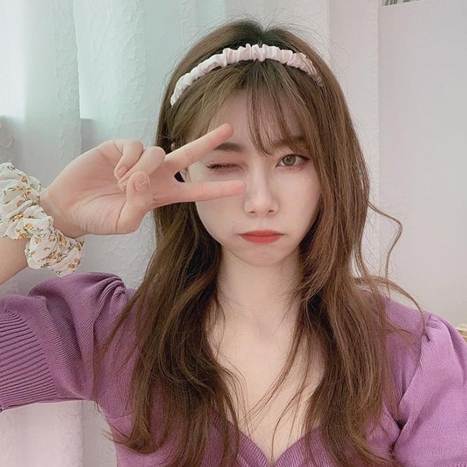 OVERFLOWS.ID Bando Scrunchie Mini Model Kerut Bahan Satin Ala Korea Import Murah Satine Headband