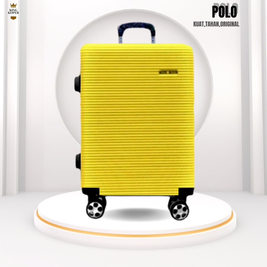 Koper Polo 23 inch - ukuran bagasi - koper fiber - koper roda 4-koper murah