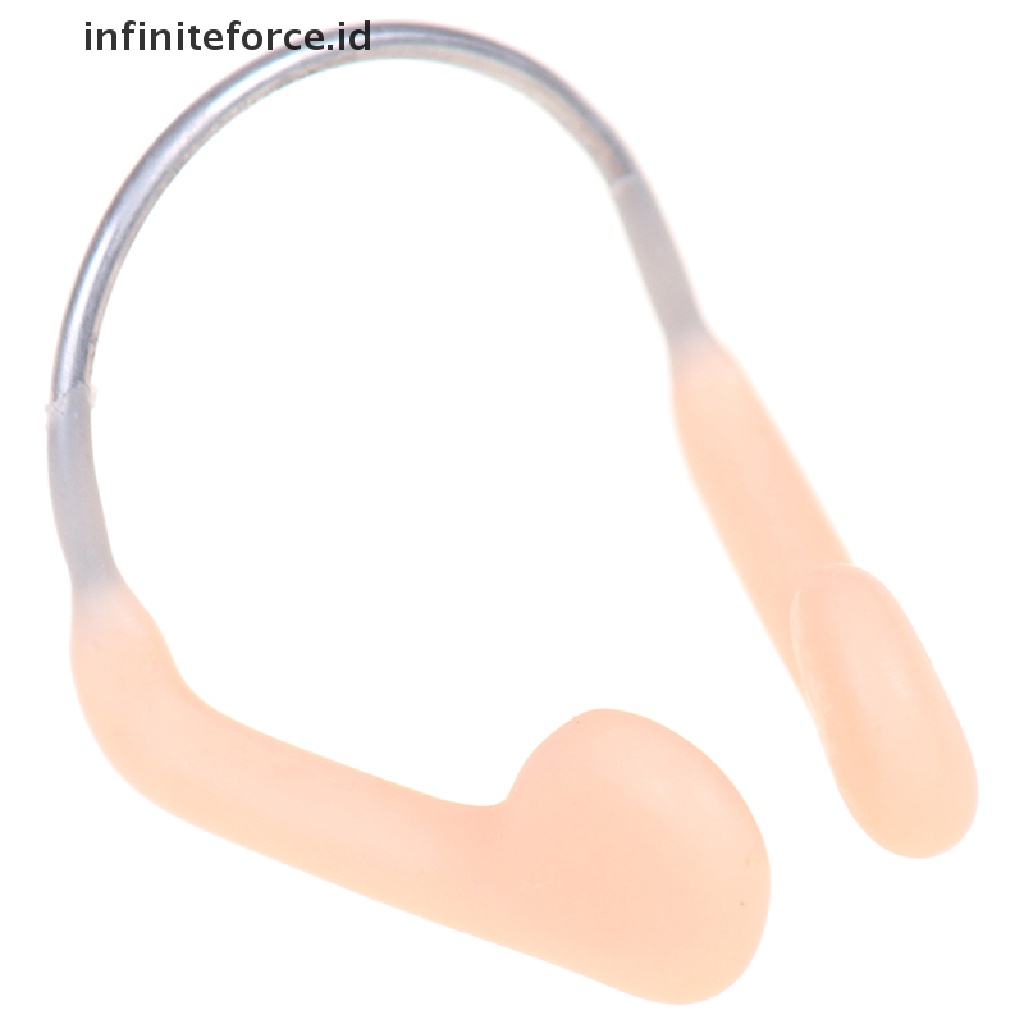 (Infiniteforce.Id) Klip Hidung Bahan Silikon Anti Slip Untuk Diving / Renang