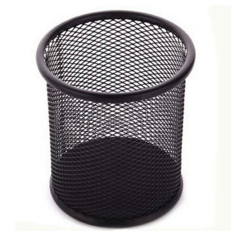 

Tempat Pulpen Keranjang Besi / Desk set / Pulpen Holder Besi Bulat