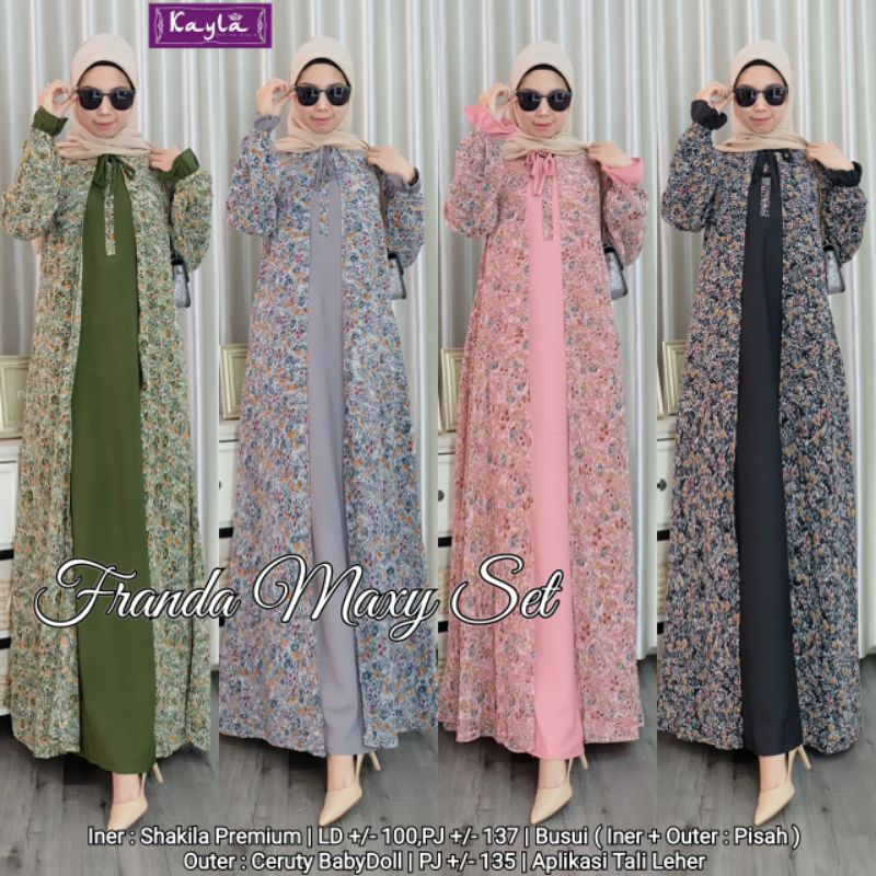 Franda maxy set by Kayla