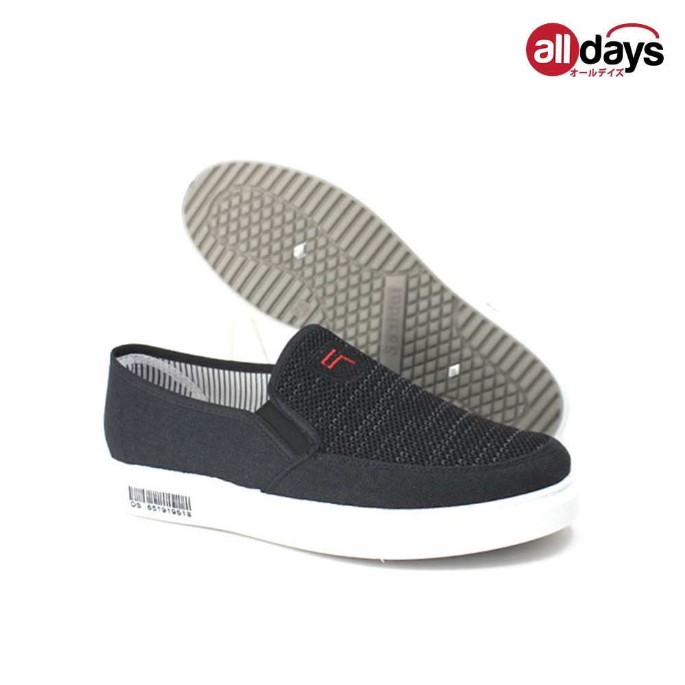 Faster Sepatu Sneakers Slip On Kanvas Import Pria 1037 Size 39-43