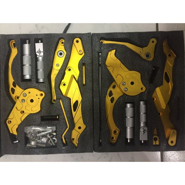 KERENNN Footstep Underbone Berlin Satria FU Injeksi Gold