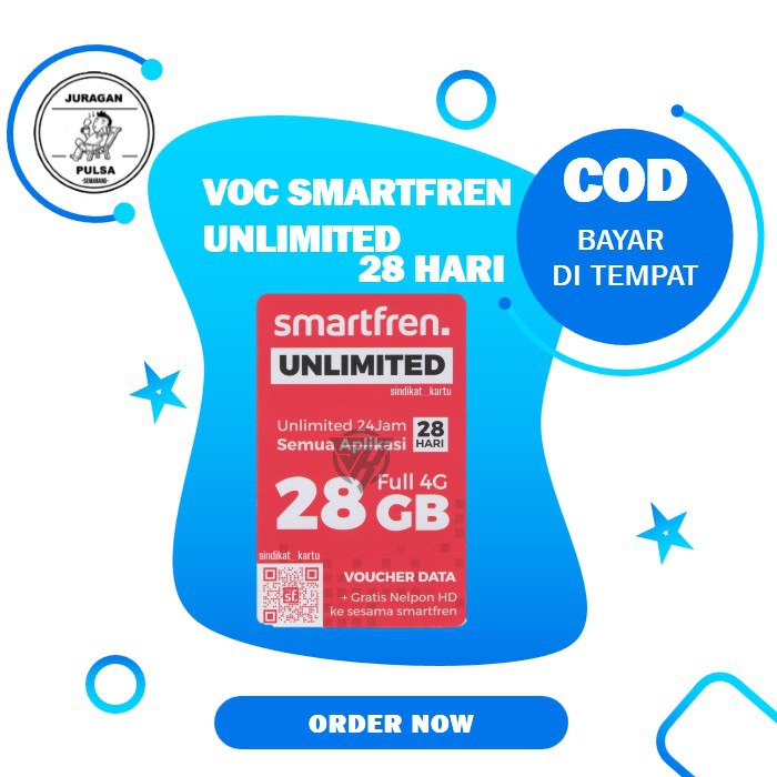 Voucher Smartfren Kuota Unlimited