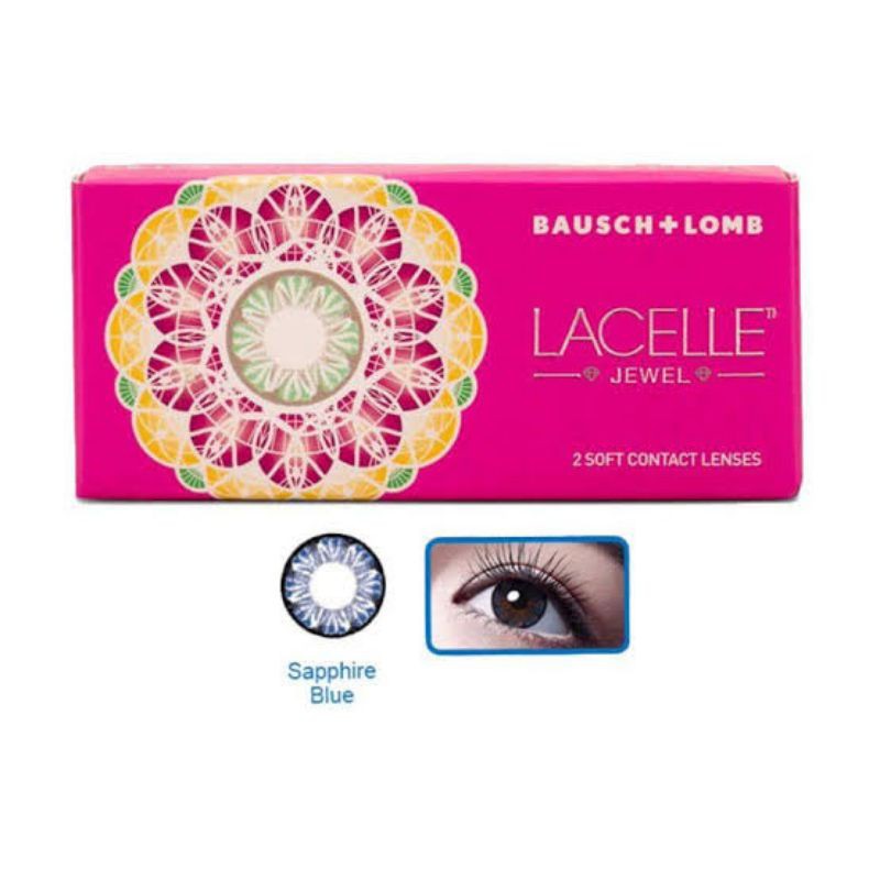 Lacelle Bausch and lomb color ready normal minus softlens diameter kecil 14 mm lembut cocok mata