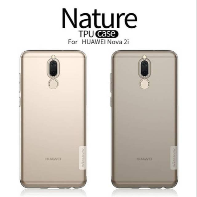 illkin Nature TPU ultra thin huawei nova 2i case casing cover transparan