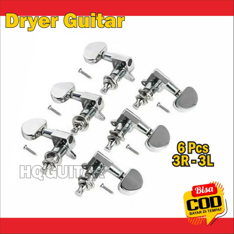 dryer grover gitar  krom bahan besi.