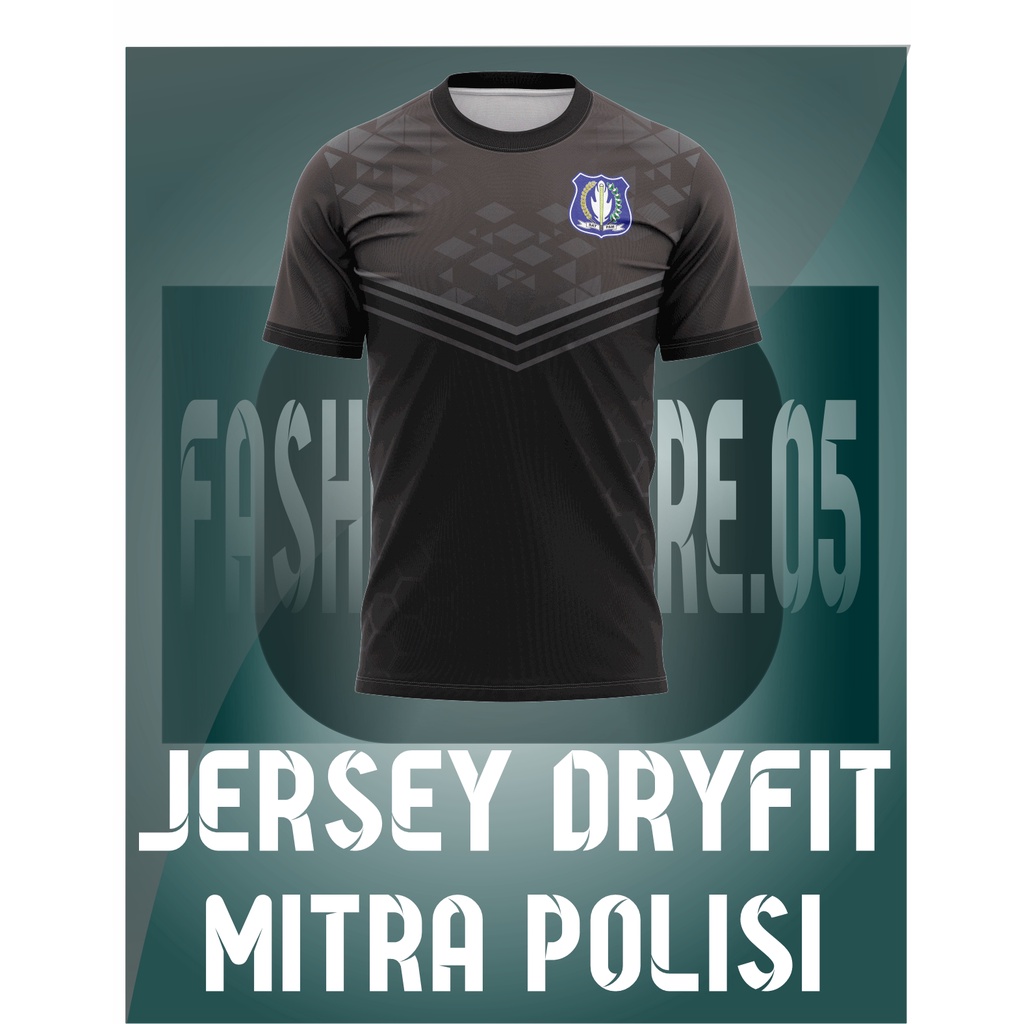 KAOS JERSEY SATPAM MITRA POLISI/KAOS DRYFIT MITRA POLISI SATPAM/KAOS JERSEY DRYFIT MITRA POLISI LAPA