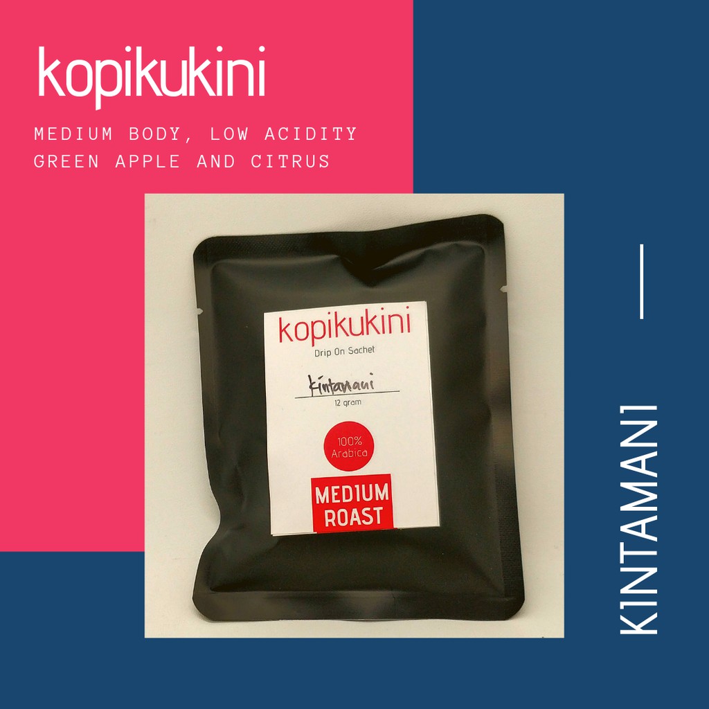 

KOPI ARABIKA BALI KINTAMANI BUBUK - DRIP ON COFFEE ISI 2 SACHET, SINGLE ORIGIN ARABICA, KOPI SASET