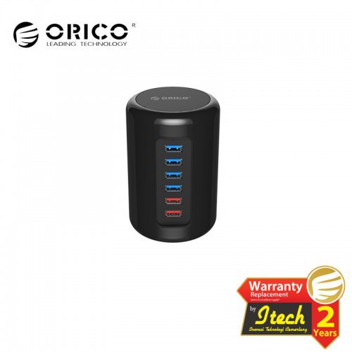 ORICO RH4CS 4-Port USB3.0 2xSuper Charger Ultra-Mini HUB