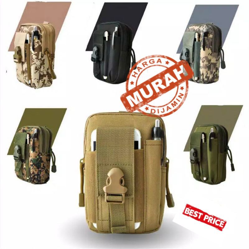 TAS PINGGANG HP / TACTICAL ARMY / FASHION TRAVELLING / TACTICAL MILITARY - FAS-349 &amp; 2035