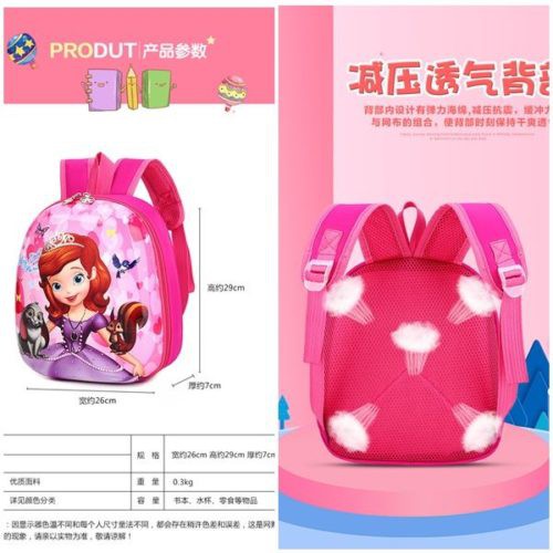 CR 7810 GI 776 RISCE TAS RANSEL ANAK KAPSUL IMPORT SEKOLAH TK PG MOTIF KARTUN JTF BQ 3293