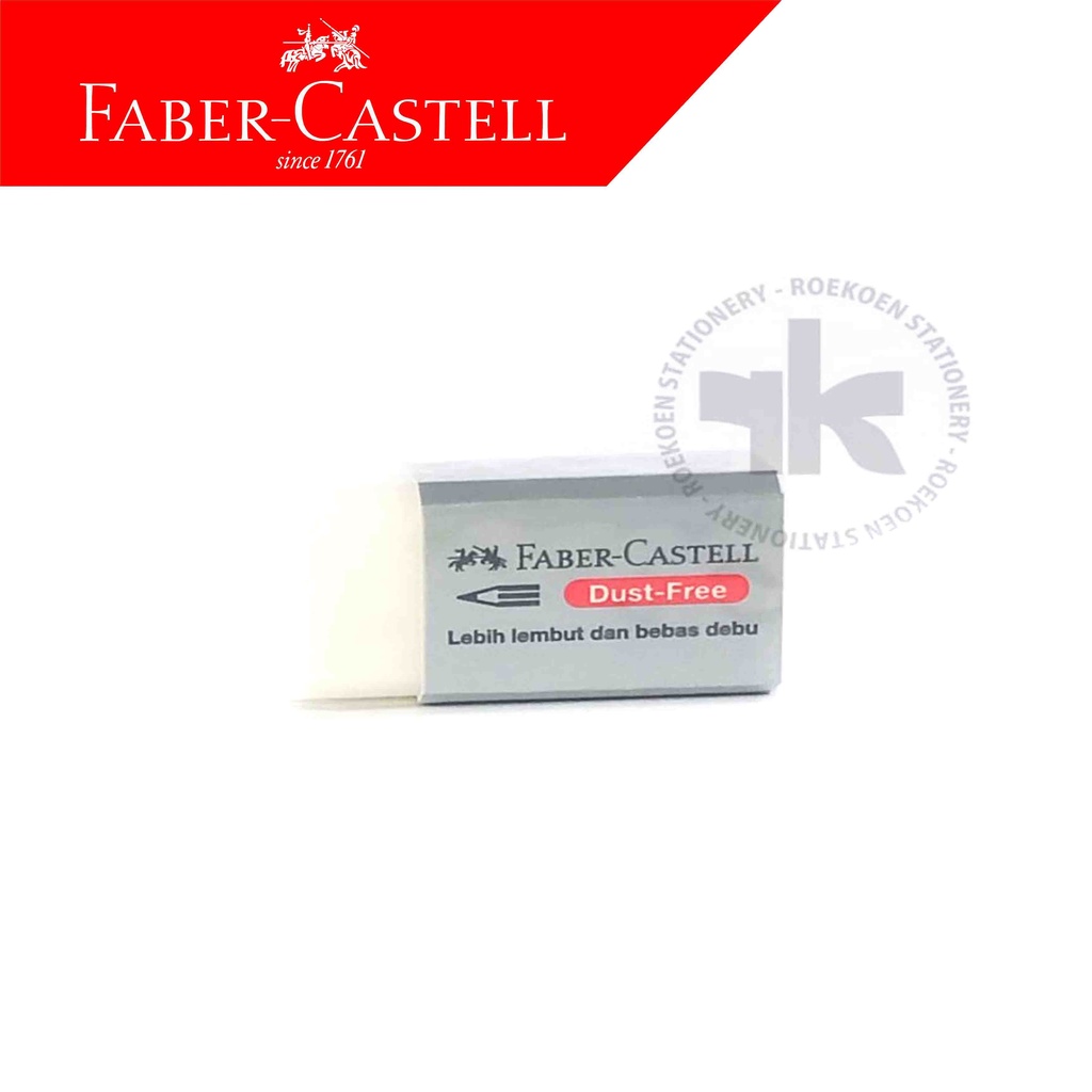 

Faber Castell Penghapus Polos Kecil Putih 187230 Dust Free
