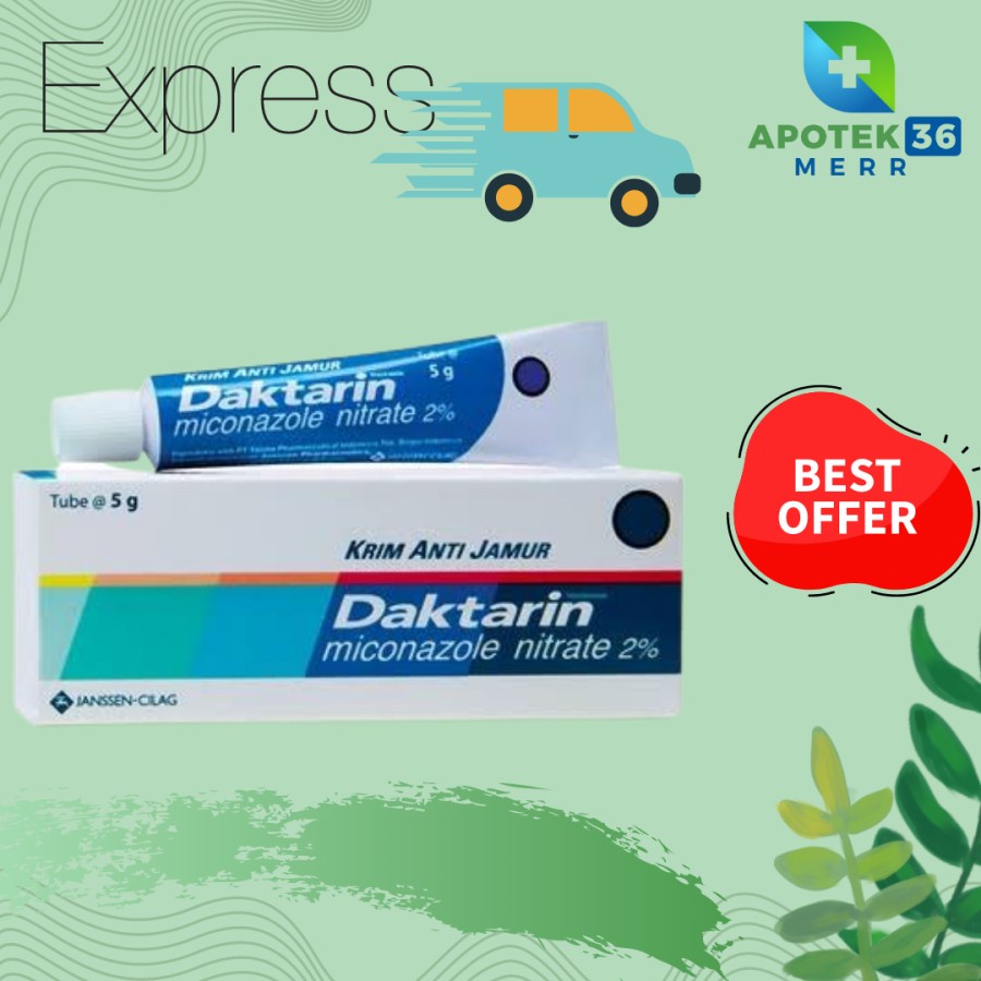 DAKTARIN CREAM 5 GR, 10 GR