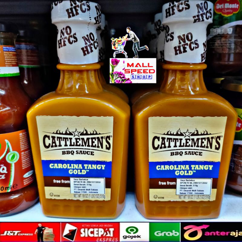 

Cattlemens bbq sauce carolina tangi gold 510g