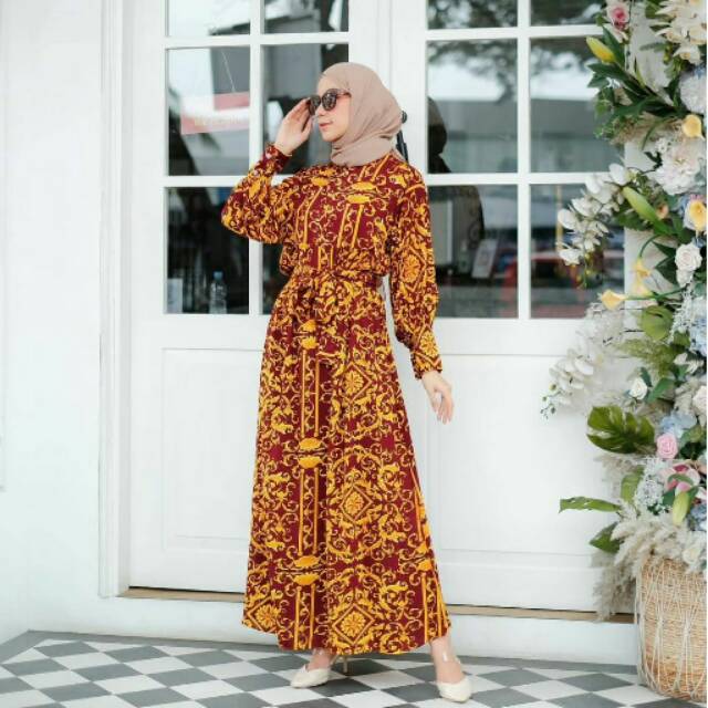 Dress kondangan- dress sultan maxi