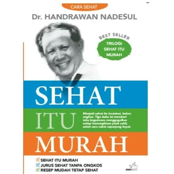 

Boxset Trilogi Buku Sehat Itu Murah Dr Handrawan Nadesul