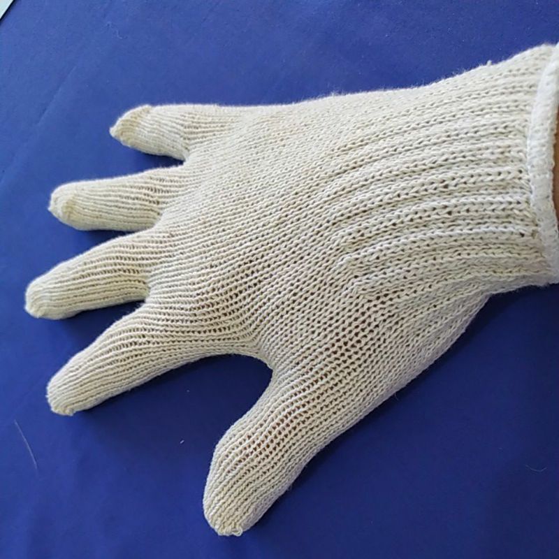 Sarung Tangan Kerja Benang 3 Putih Glove isi 12 pasang