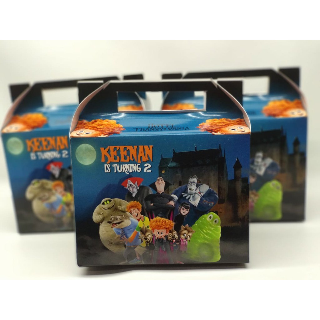 Snack Box Hotel Transylvania / Wadah Snack Hotel Transylvania / Kotak Snack Hotel Transylvania
