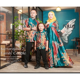 KERTARAJASA FAMILY  COUPLE  AYAH IBU ANAK BAJU  GAMIS  