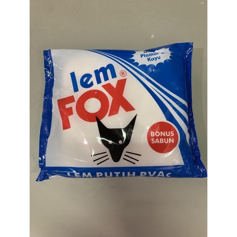 

Lem fox Putih 600gr (gratis sabun)