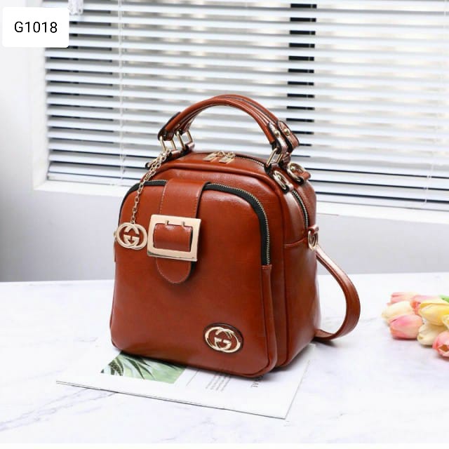 G 1018 tas branded Gucci ransel multi fungsi semi premium backpack ATT ayu ting ting