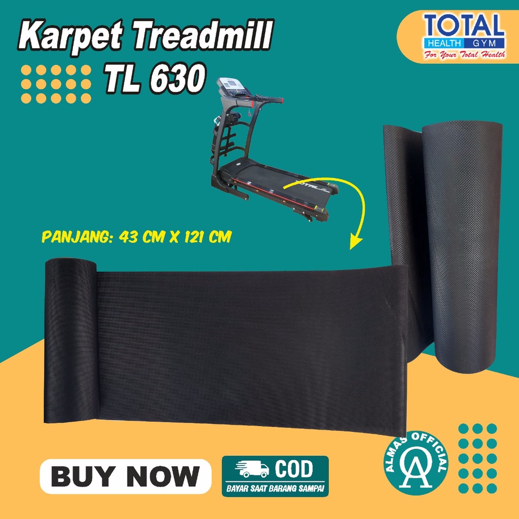 Treadmill Elektrik Alat Olahraga Gym Fitness Karpet Tl 630 Running Belt Part