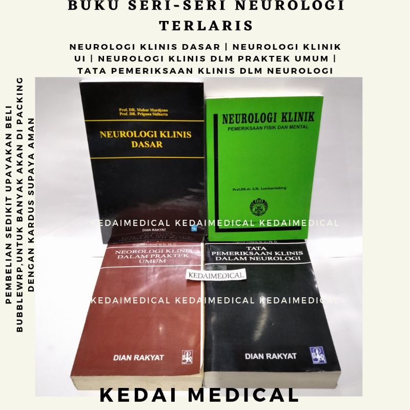 PROMO BUKU SERI-SERI NEUROLOGI (neurologi klinik,neurologi klinis,tata laksana neurologi,neurologi umum)