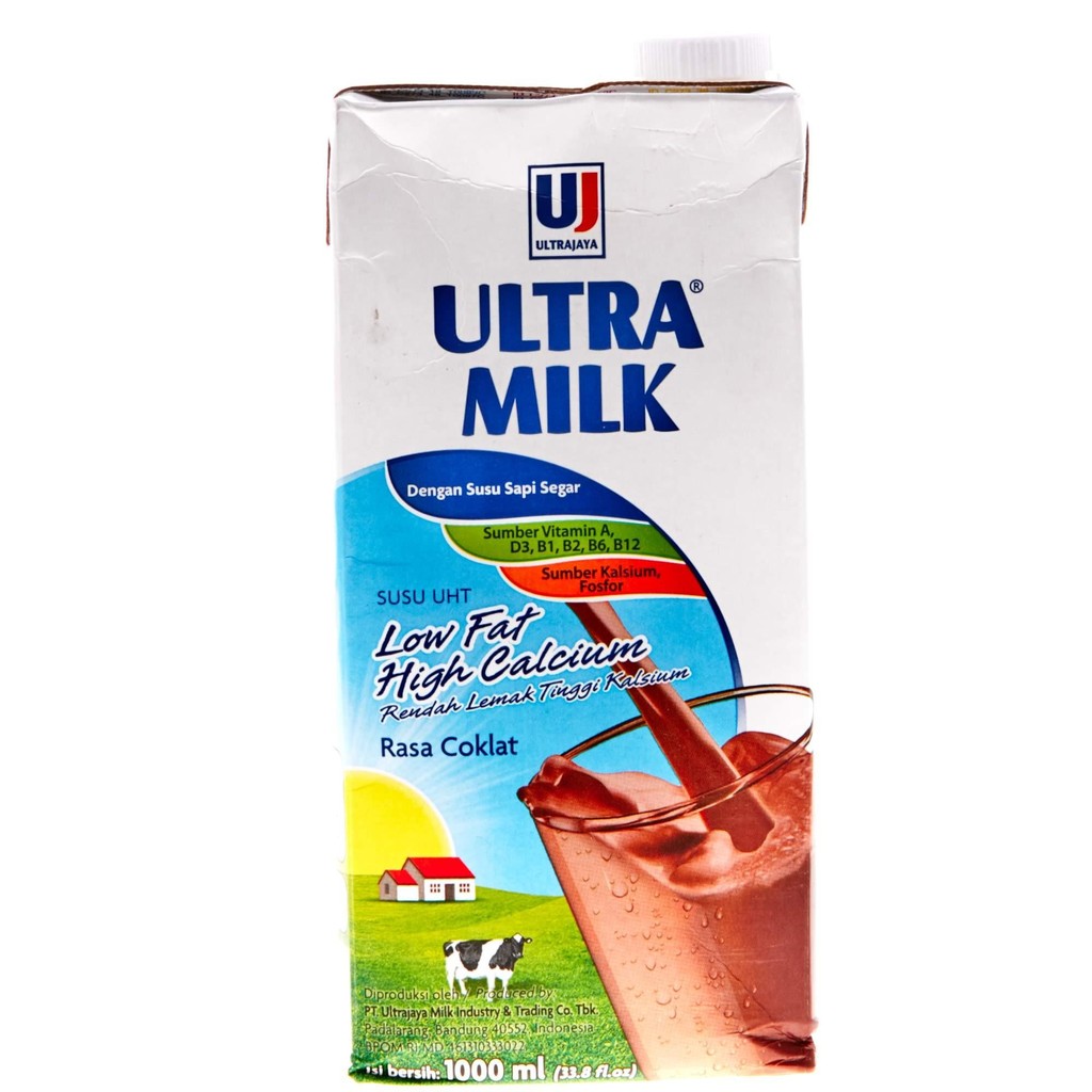 

Ultra Milk Susu UHT Low Fat Choco 1L