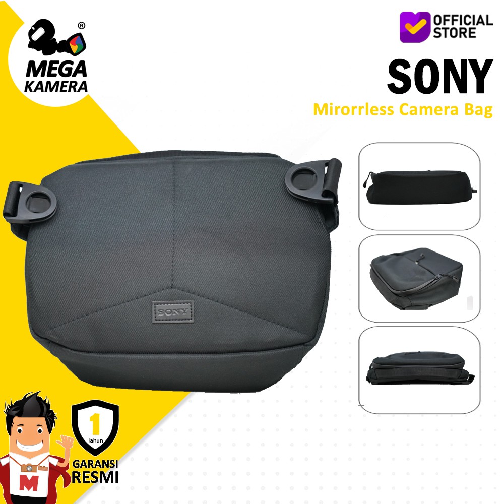 Sony Acc Bag Sling For Mirrorless Camera - Tas Selempang Kamera DSLR - Original