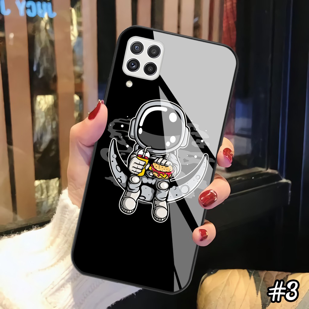 {PS352} Softcase Kaca SAMSUNG A22 4G A22 5G A32 A52 A72 A12 A02S A10S A11 A6+ A30 A10 M30S A21 A21S-NO.3