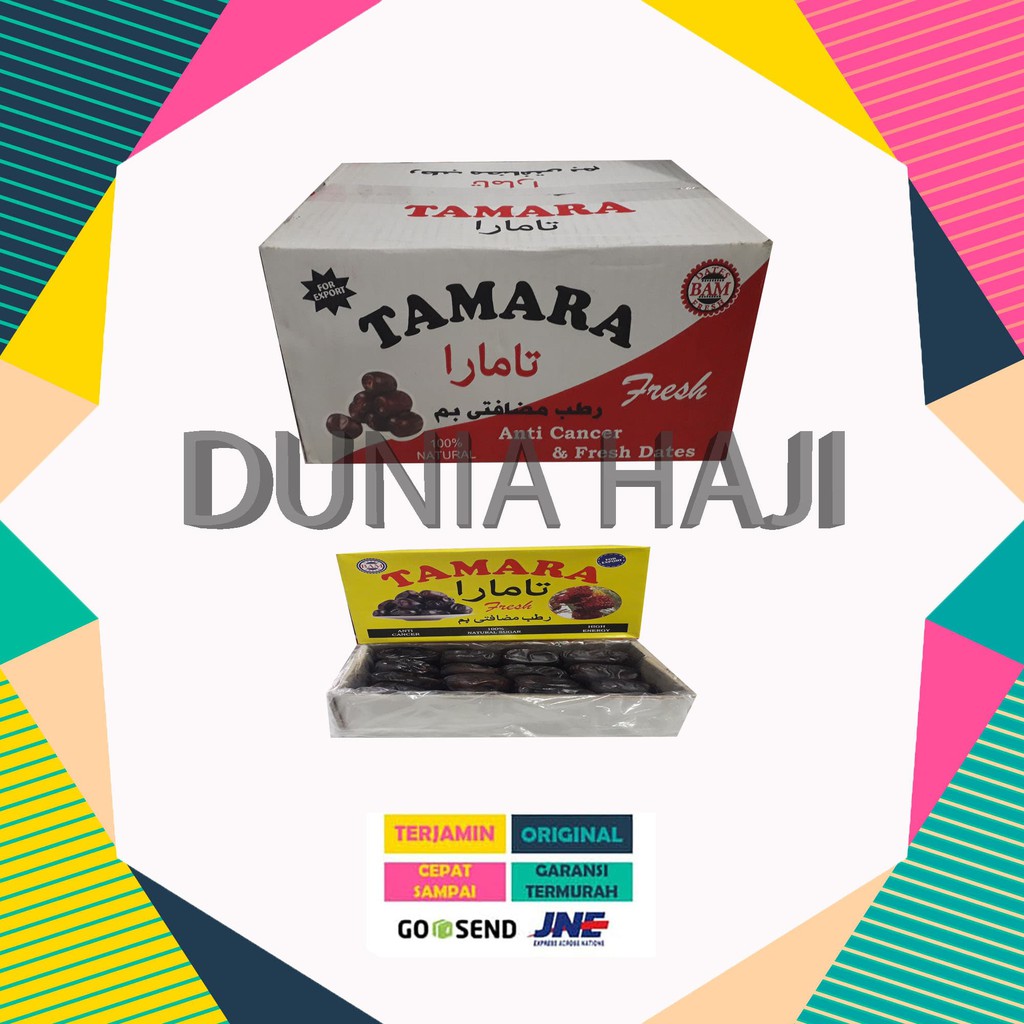 

Paling Laris Kurma Bam Tamara/ Kurma Bam Anggur/Madu Fresh Dan Natural /Dus