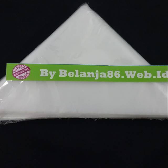 

100lbr plastik segitiga / icing bag