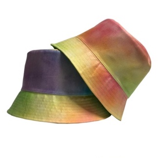 Topi Bucket Wanita/Pria  Bucket Hat Tie Dye Topi Bucket Murah