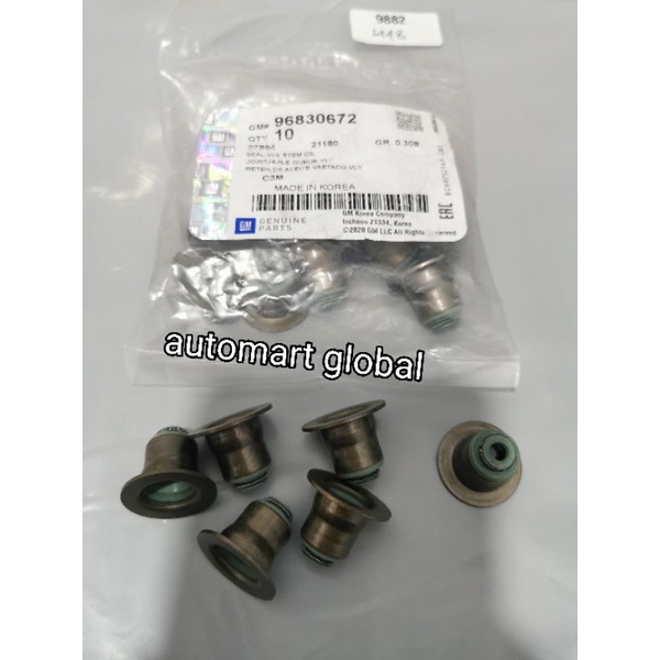 oil seal klep Chevrolet spin original 16pc