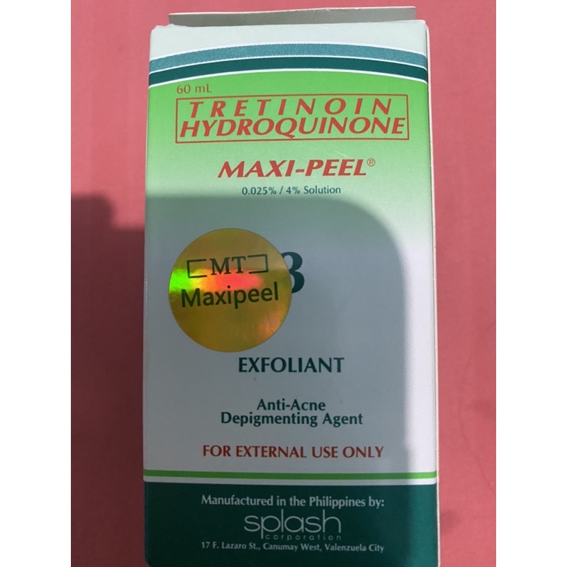 maxi peel asli 100%