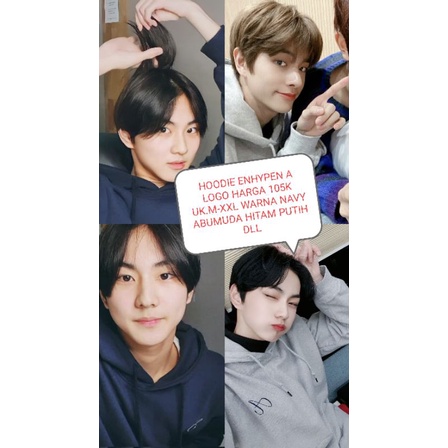 HOODIE ENHYPEN A LOGO JUNGWON SUNOO JAKE