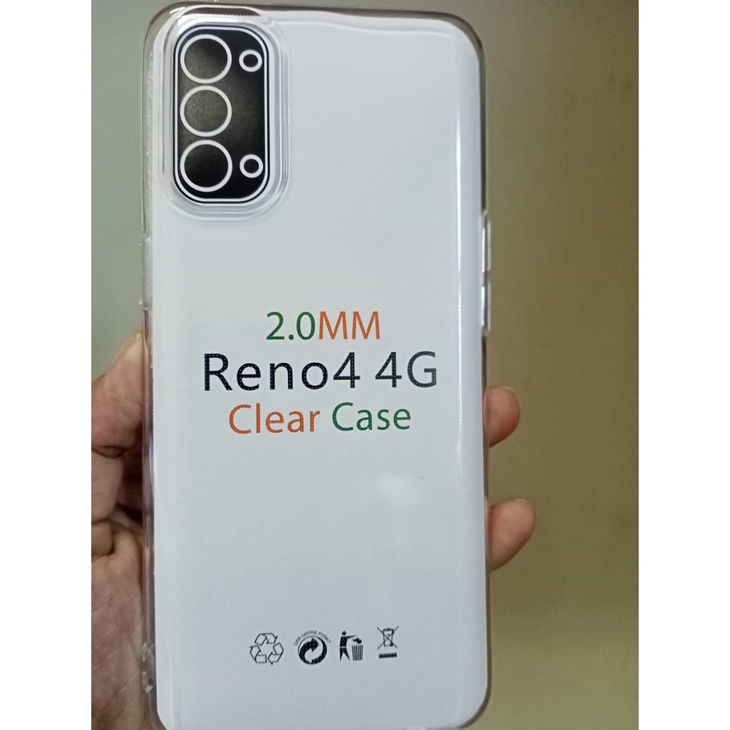 CLEAR CASE ULTRA HD 2MM UNIVERSAL ORIGINAL OPPO reno4 reno4 pro